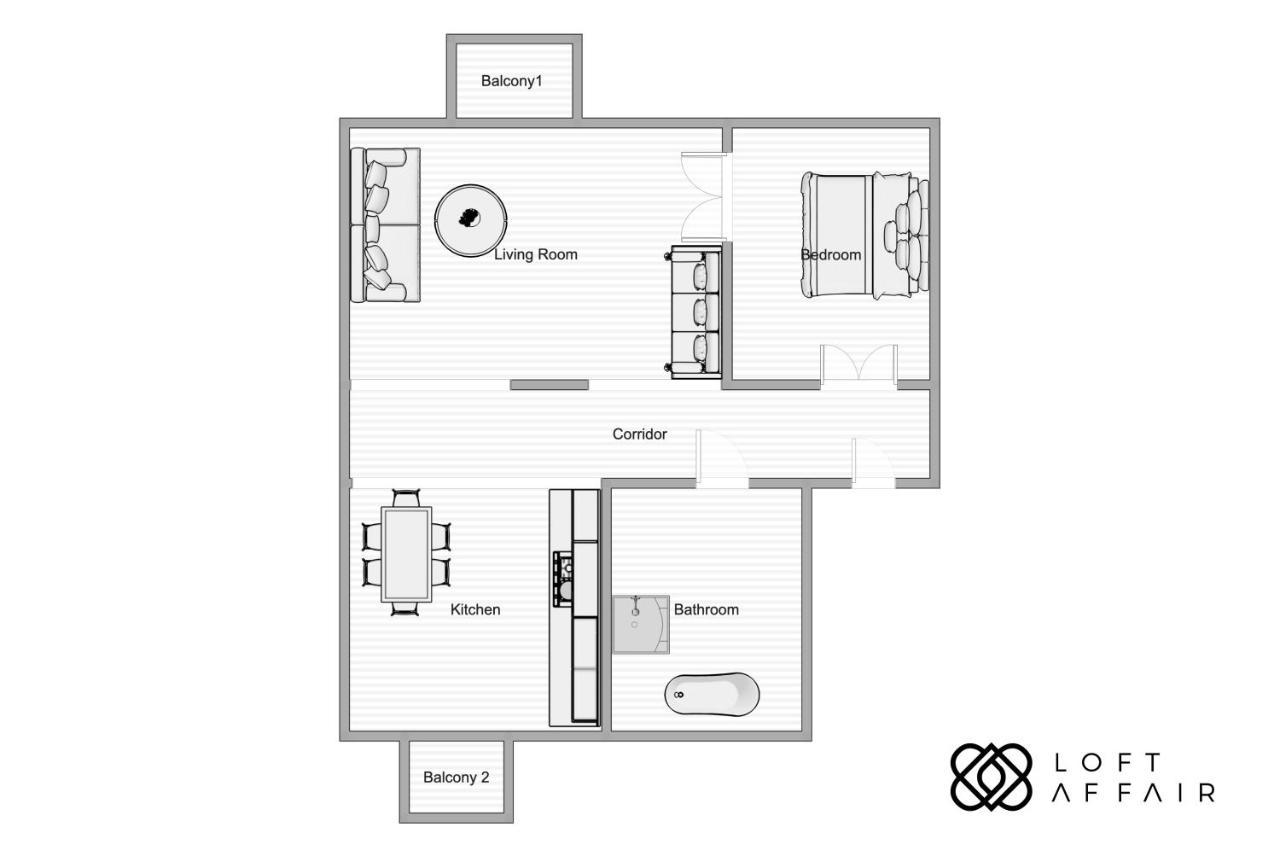 Dream Apartment - Loftaffair Cracóvia Exterior foto